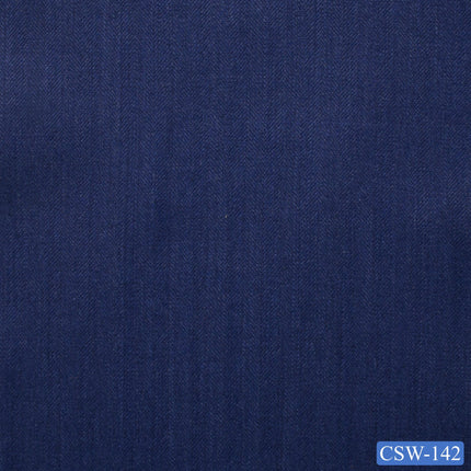 CSW-142/V3-19102 Ash Blue Herringbone Jacket Fabric