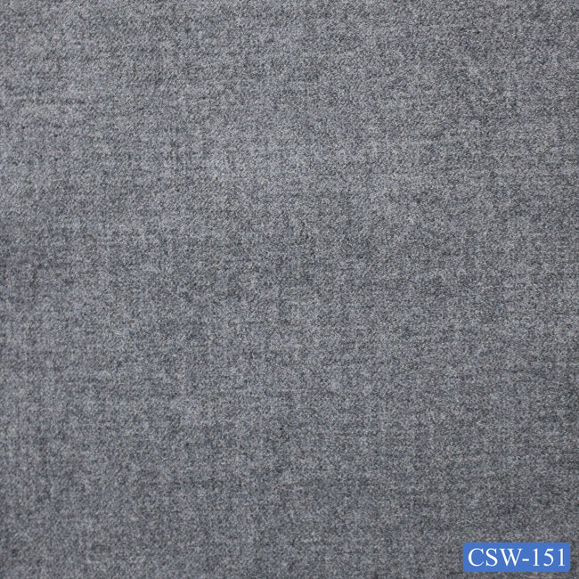 CSW-151/V3-19111 Light Grey Solid Flannel Pants Fabric