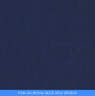 CSW-201/V3-19120 Royal Blue Self Design Vest Fabric