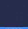 CSW-201/V3-19120 Royal Blue Self Design Vest Fabric