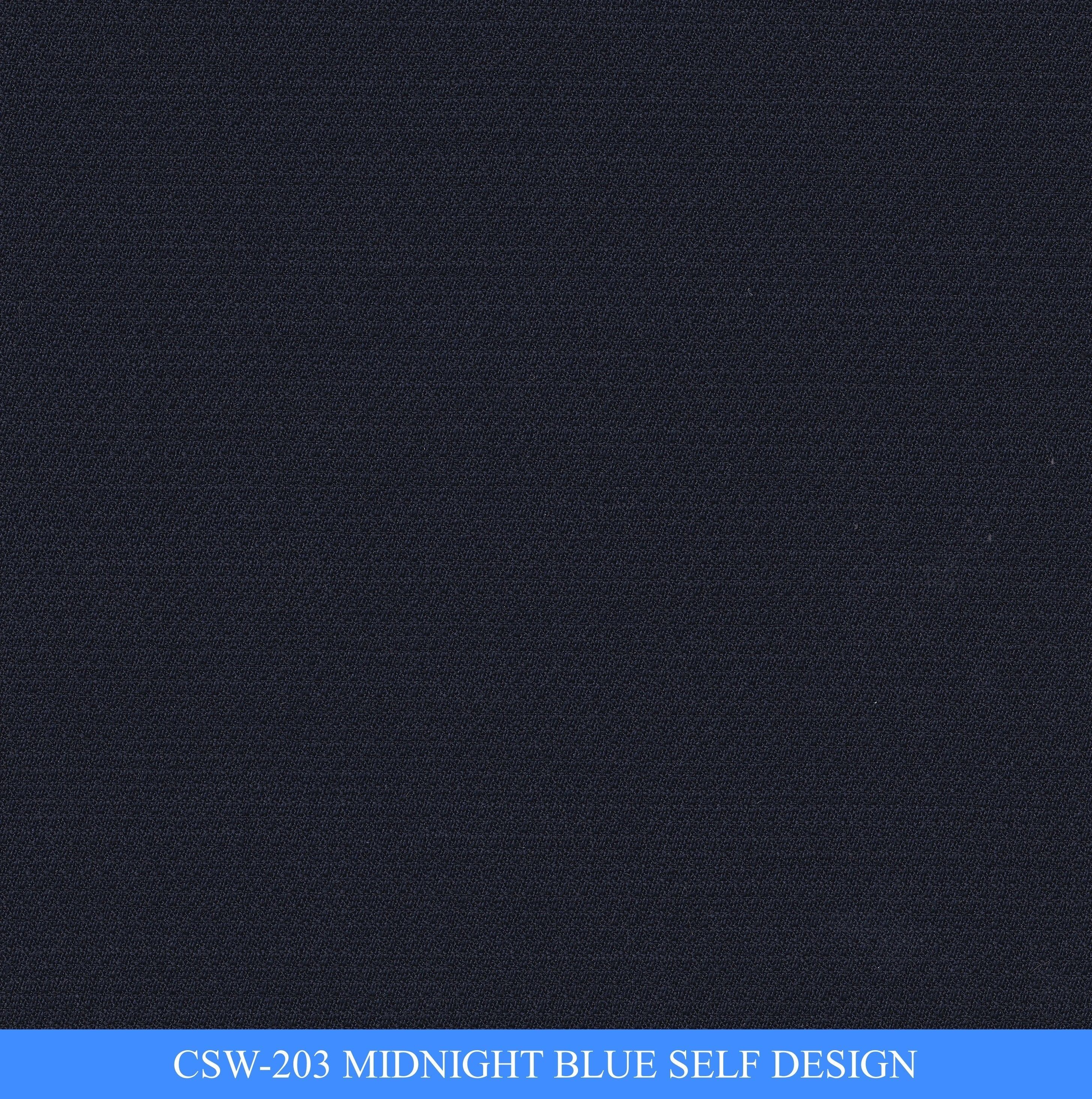 CSW-203/V3-19122 Midnight Blue Self Design Vest Fabric
