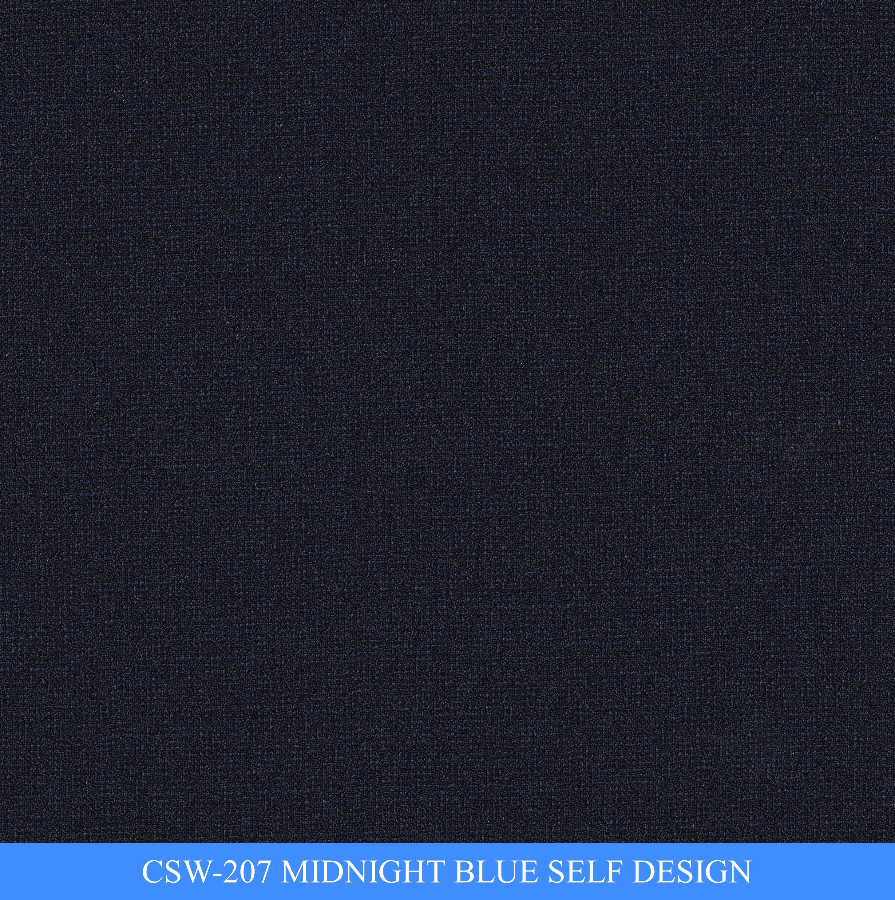 CSW-207/V3-19126 Midnight Blue Self Design Vest Fabric