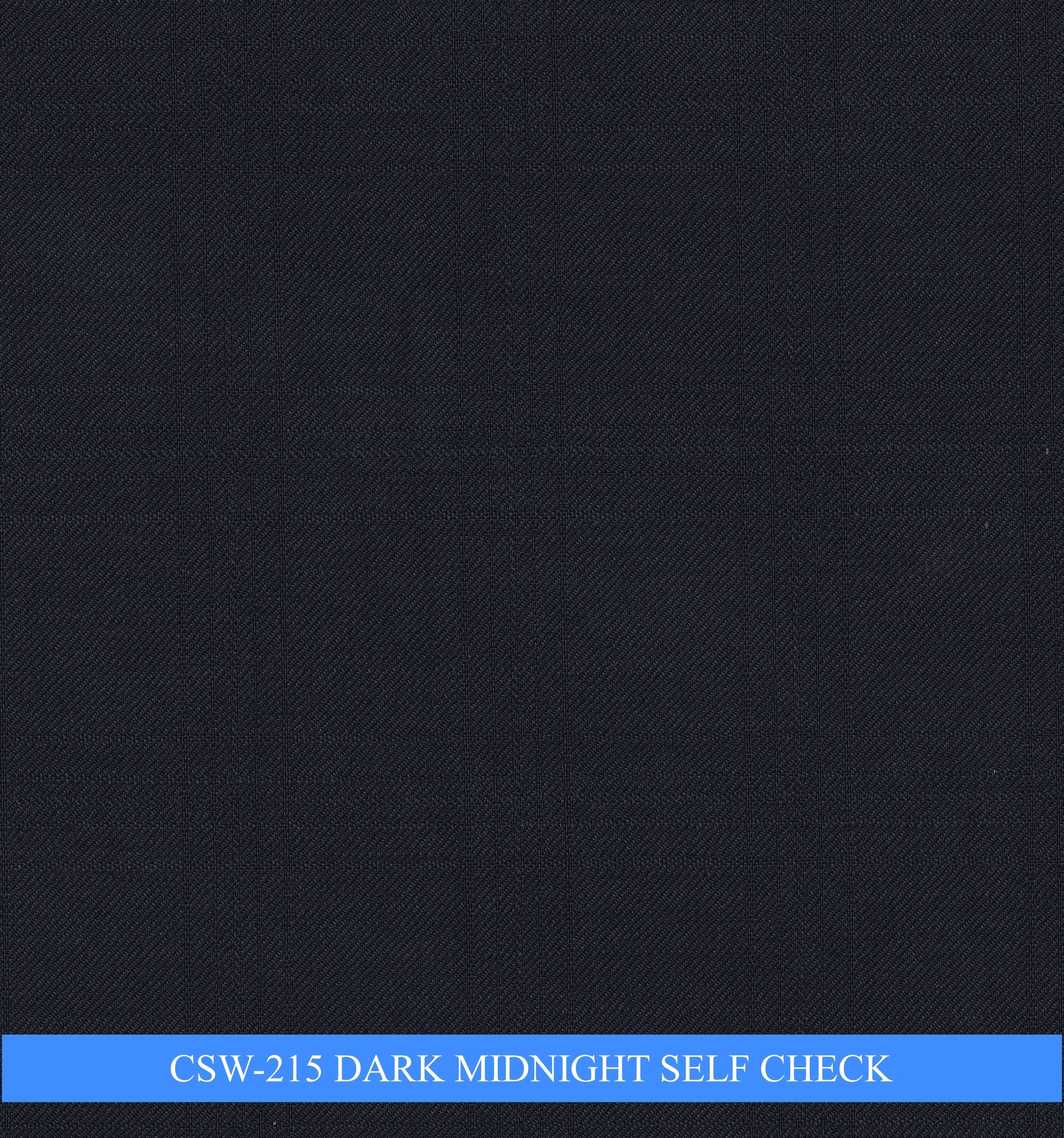CSW-215/V3-19134 Dark Midnight Self Check Pants Fabric