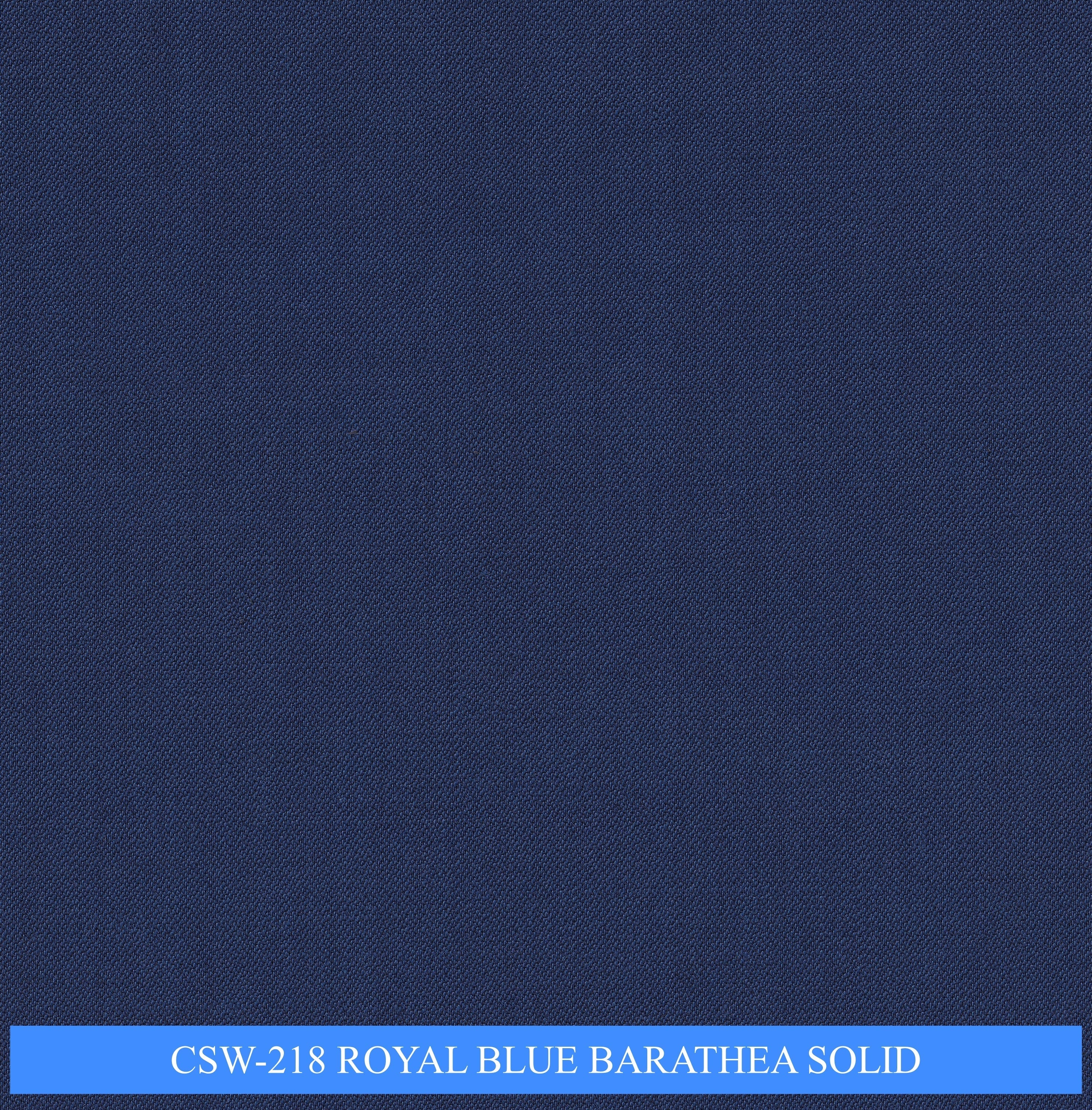 CSW-218/V3-19137 Royal Blue Barathea Solid Vest Fabric
