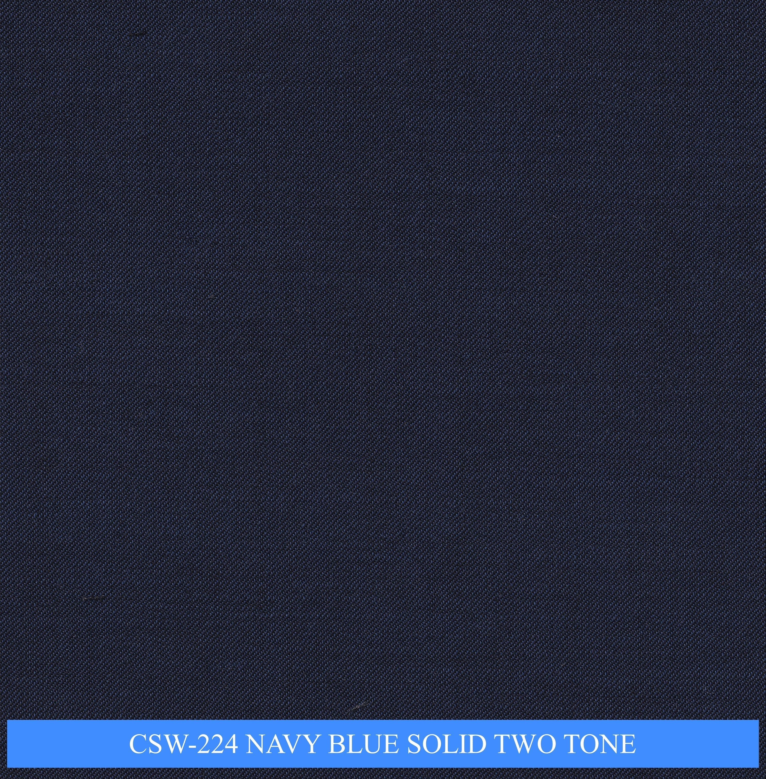 CSW-224/V3-19143 Navy Blue Solid Two Tone Pants Fabric