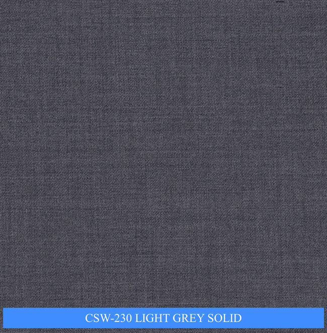 CSW-230/V3-19149 Light Grey Solid Pants Fabric