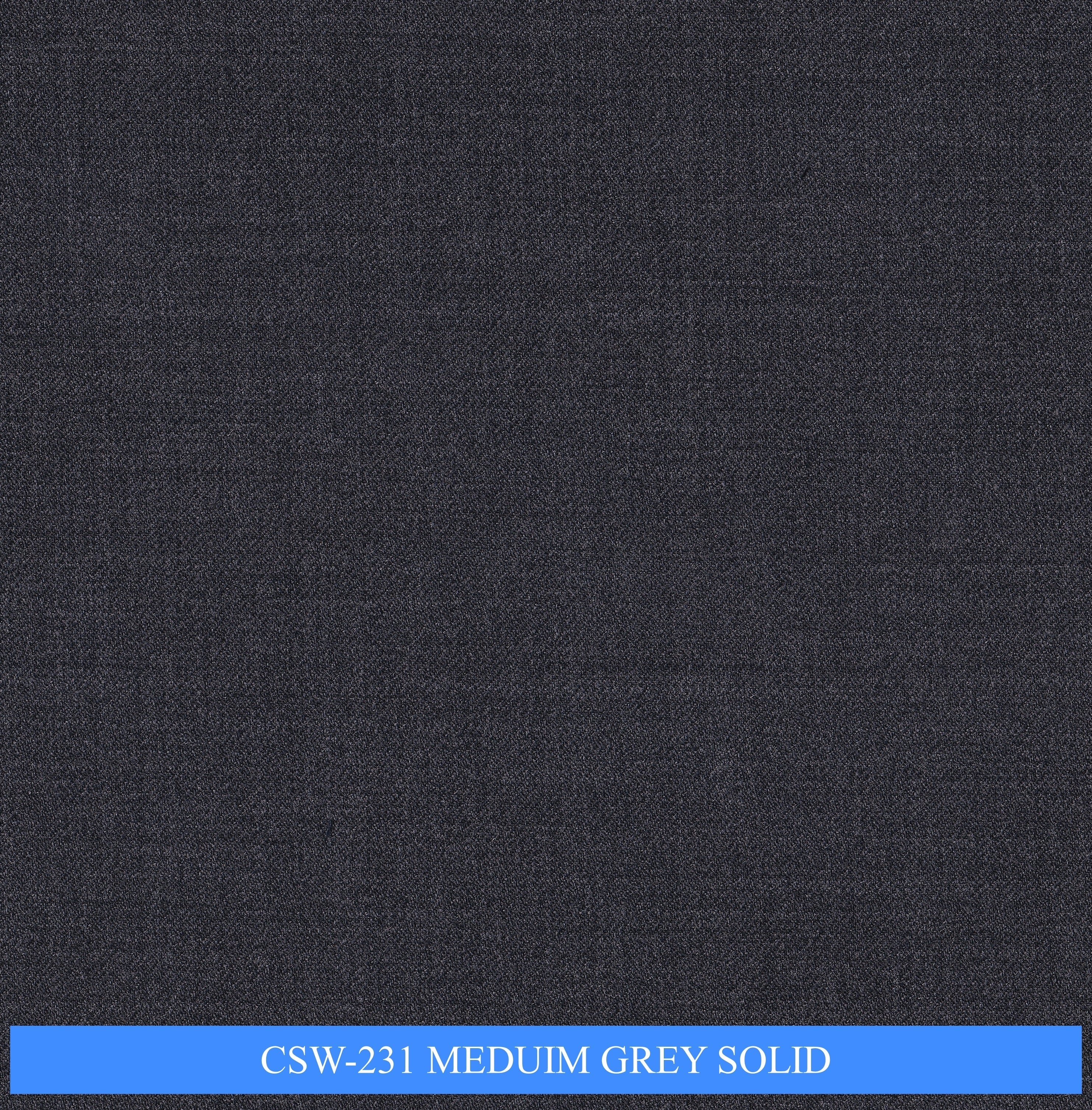CSW-231/V3-19150 Meduim Grey Solid Pants Fabric