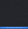 CSW-232/V3-19151 Charcoal Grey Solid Pants Fabric