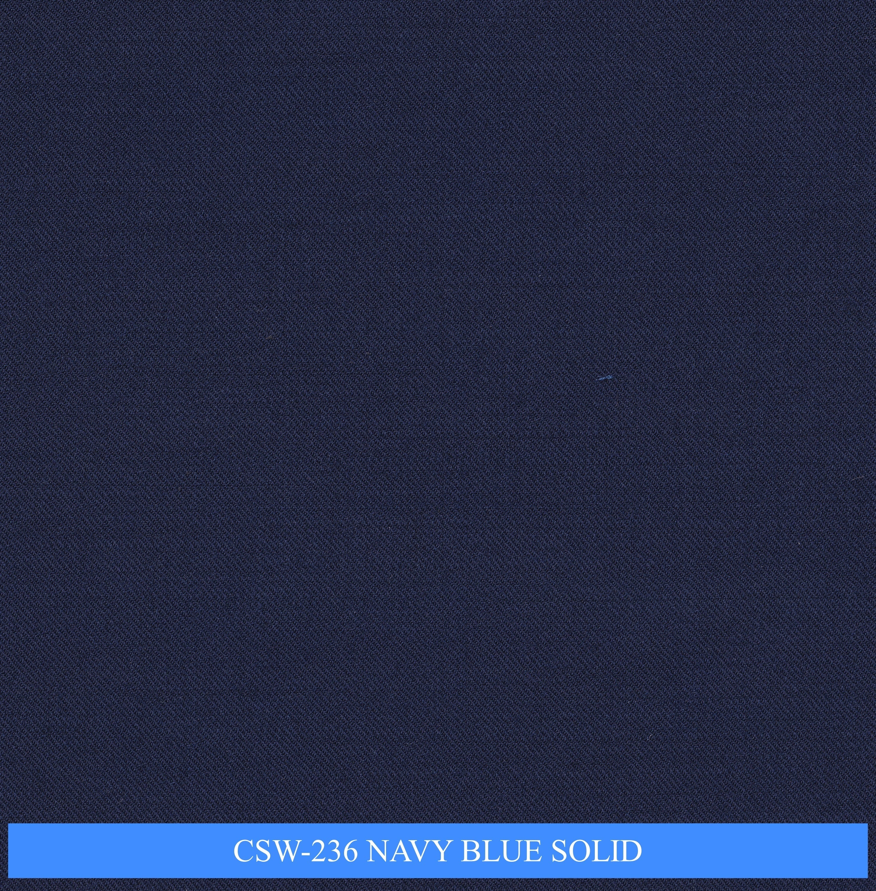 CSW-236/V3-19155 Navy Blue Solid Pants Fabric