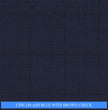CSW-240/V3-19159 Ash Blue With Brown Check Pants Fabric