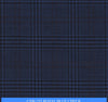 CSW-255/V3-19174 Royal Blue Check Vest Fabric