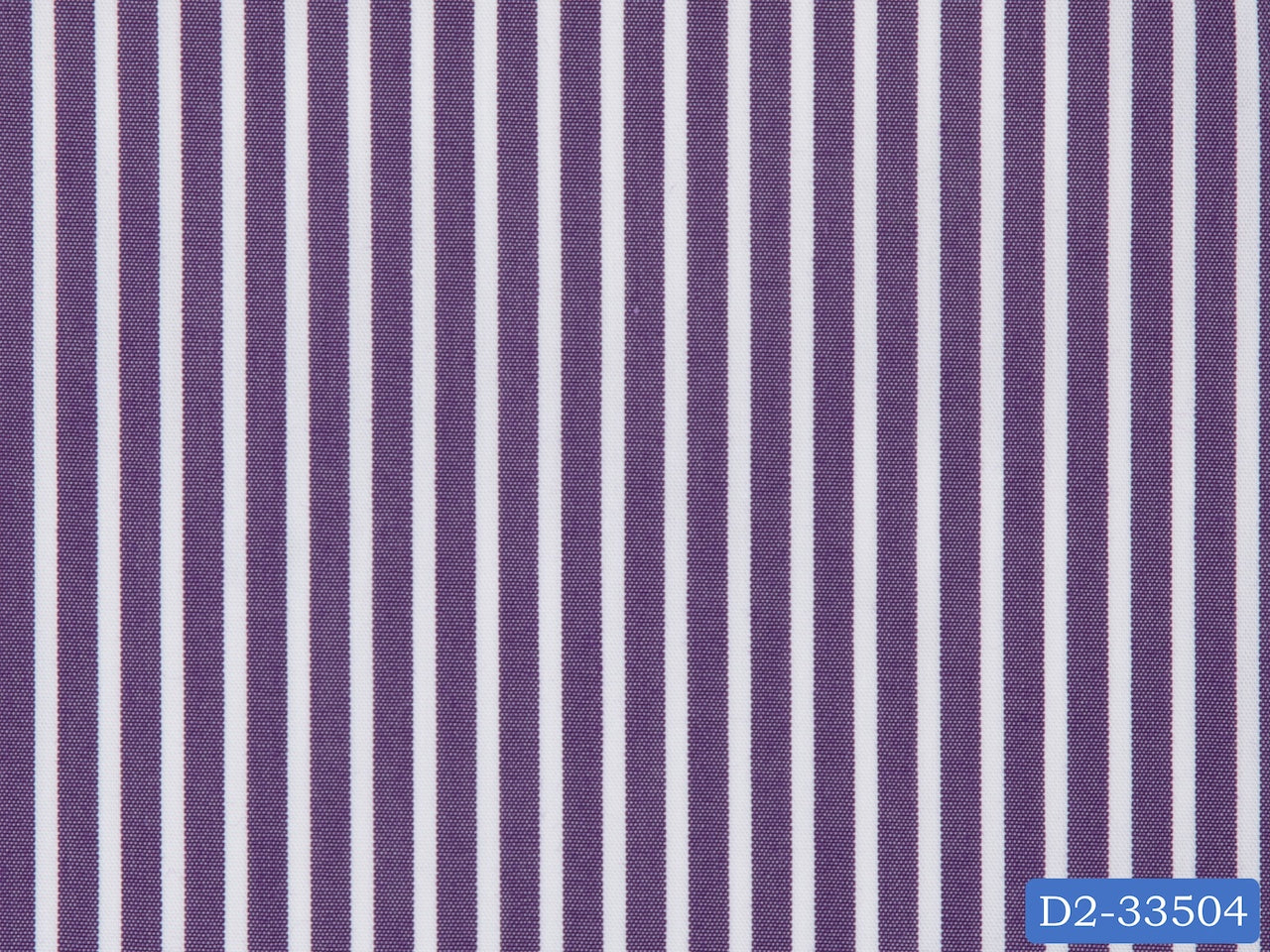 D2-33504 Purple With White Stripe Shirting Fabric