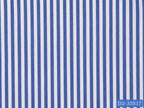 D2-33517 Blue And White Stripe Shirting Fabric