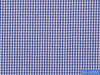 D2-33553 White With Small Blue Check Shirting Fabric