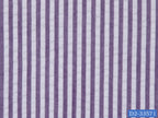 SEERSUCKER-4/D2-33571 Purple and White Stripe Shirting Fabric