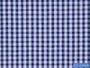 SEERSUCKER-14/D2-33584 Royal Blue and White Check Shirting Fabric