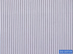 D2-33719 White With Black Stripe Shirting Fabric