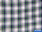 D2-33989 White, Green And Dark Blue Check Shirting Fabric