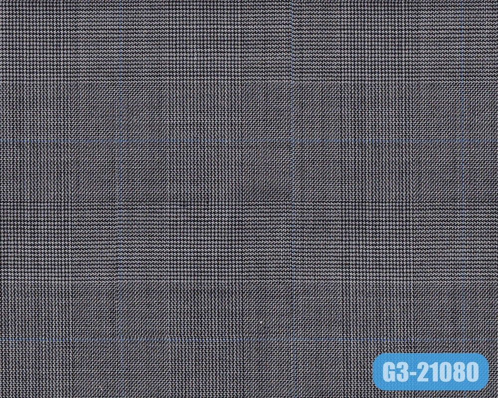 72643/G3-21080 Light Grey Prince Of Wales Vest Fabric