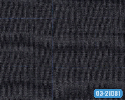 72644/G3-21081 Dark Grey Prince Of Wales Suit Fabric