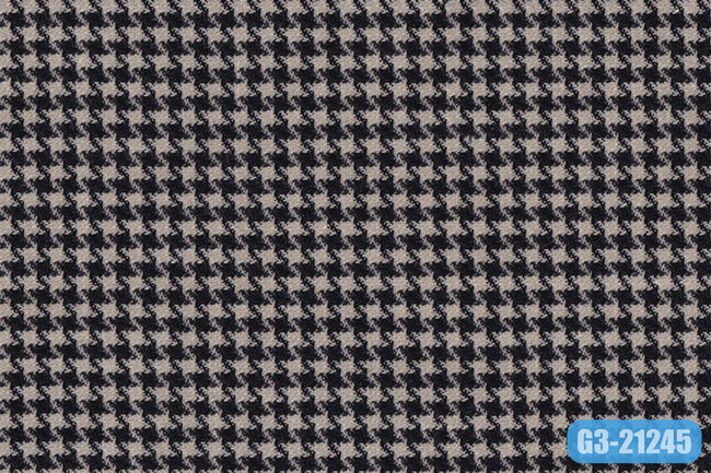 GS7826/G3-21245 Black & White Houndstooth Pants Fabric