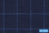 GS7841/G3-21260 Blue With Light Blue Check Jacket Fabric