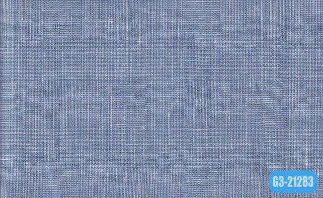 LH252-1/G3-21283 Baby Blue Check Vest Fabric