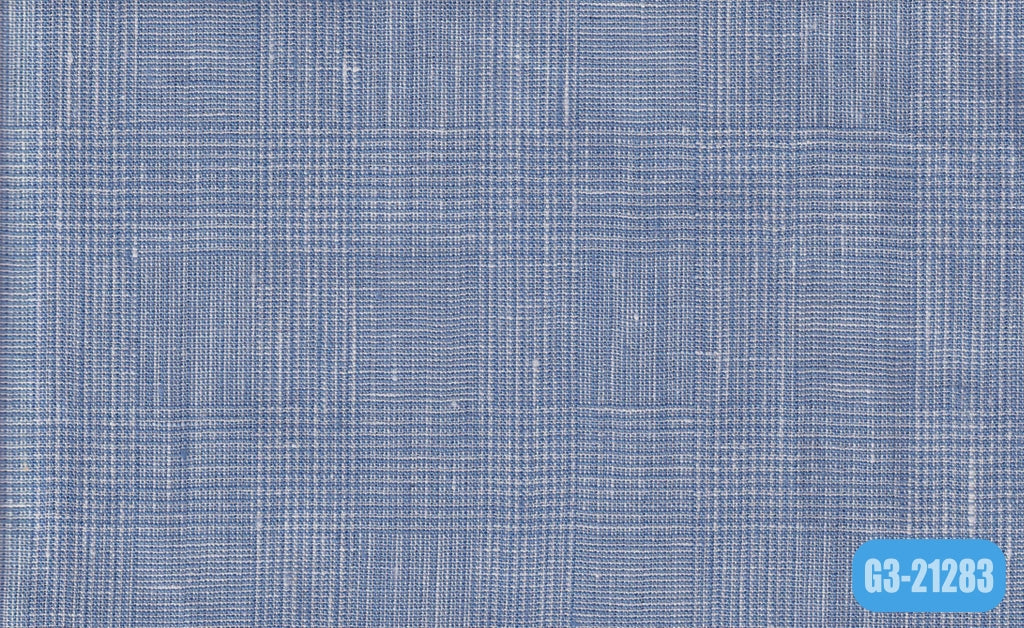 LH252-1/G3-21283 Baby Blue Check Pants Fabric