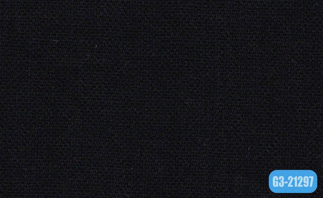 LH254-8/G3-21297 Black Textured Pants Fabric