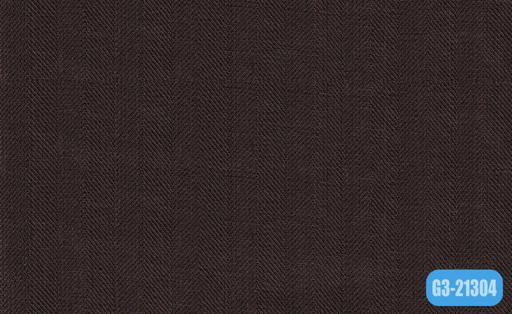 LH255-4/G3-21304 Brown Herringbone Pants Fabric