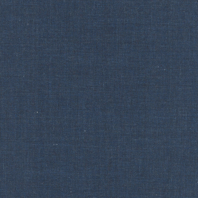 Dark Navy Solid Flannel Look Shirt