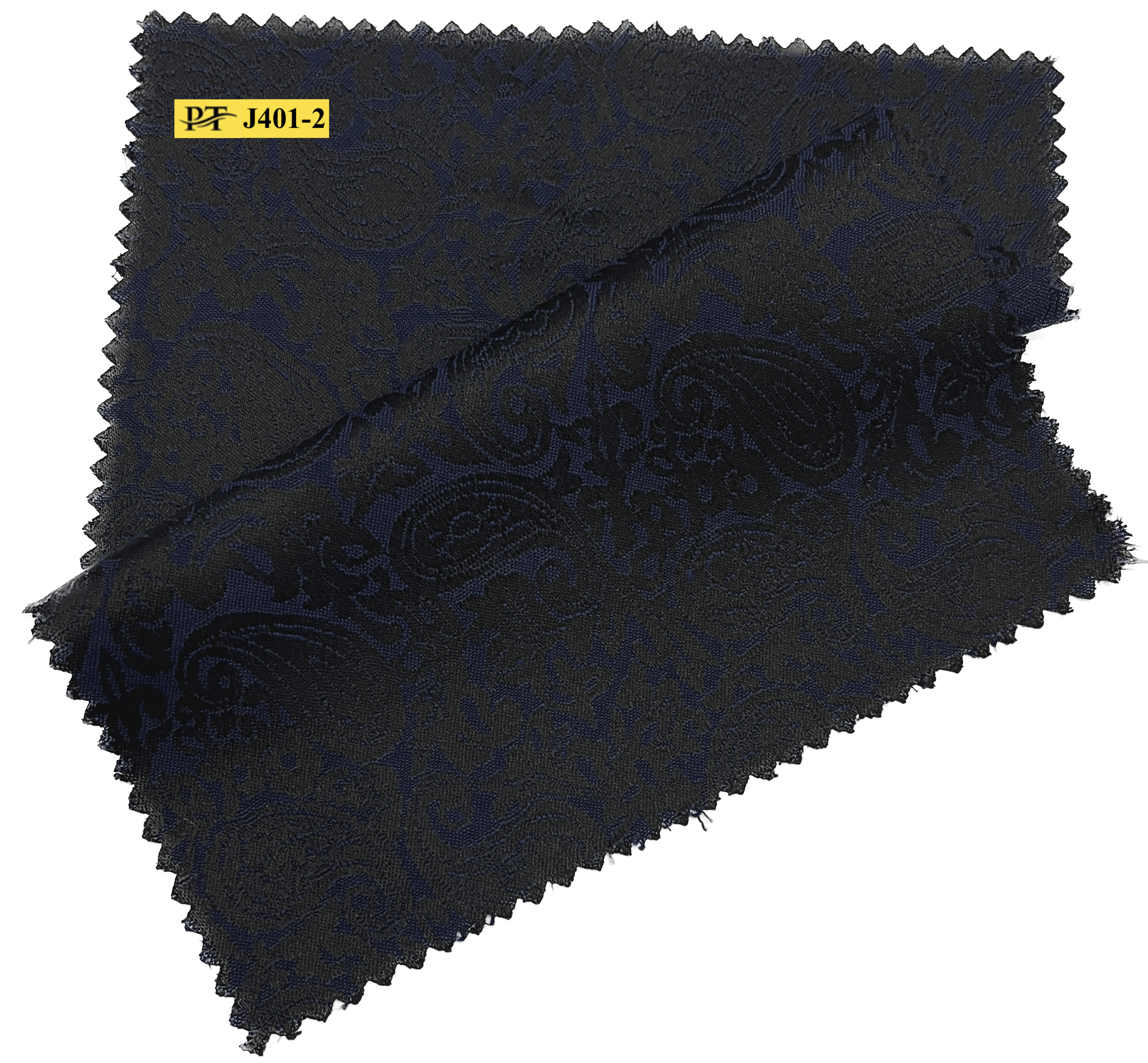 J401-2/P2-22003 Navy Jacquard Pants Fabric