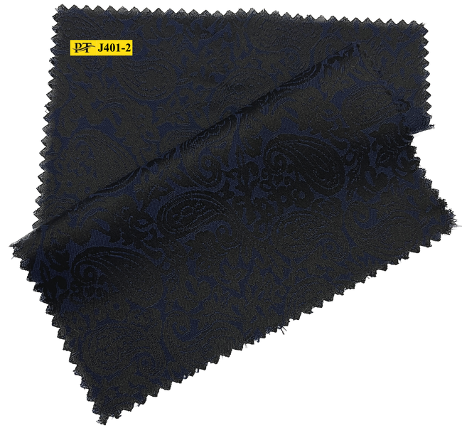 J401-2/P2-22003 Navy Jacquard Pants Fabric