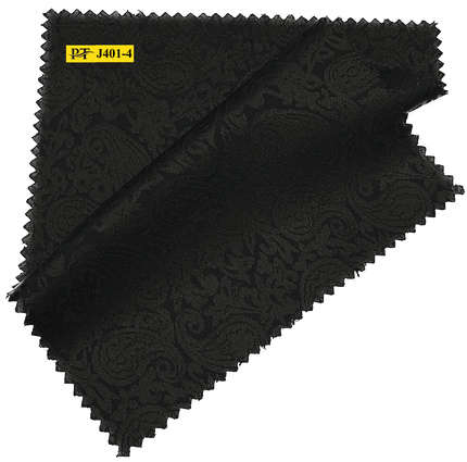 J401-4/P2-22006 Black Jacquard Jacket Fabric