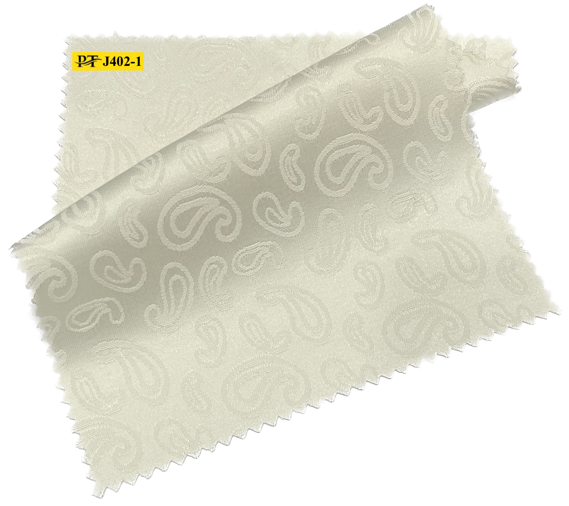 J402-1/P2-22007 Ivory Jacquard Jacket Fabric