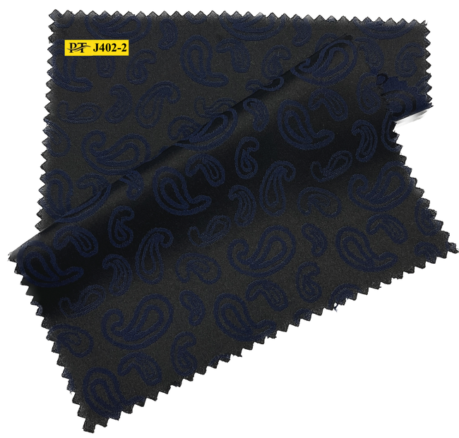 J402-2/P2-22008 Navy Jacquard Pants Fabric