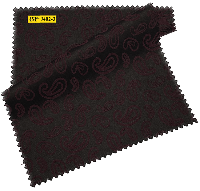J402-3/P2-22009 Burgundy Jacquard Pants Fabric
