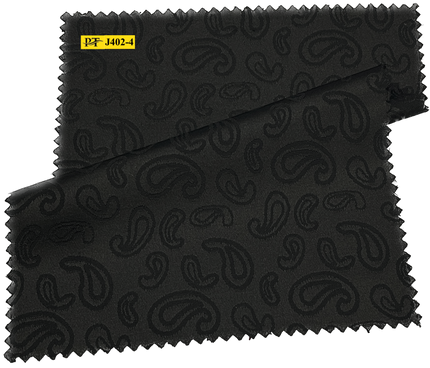 J402-4/P2-22010 Black Jacquard Suit Fabric