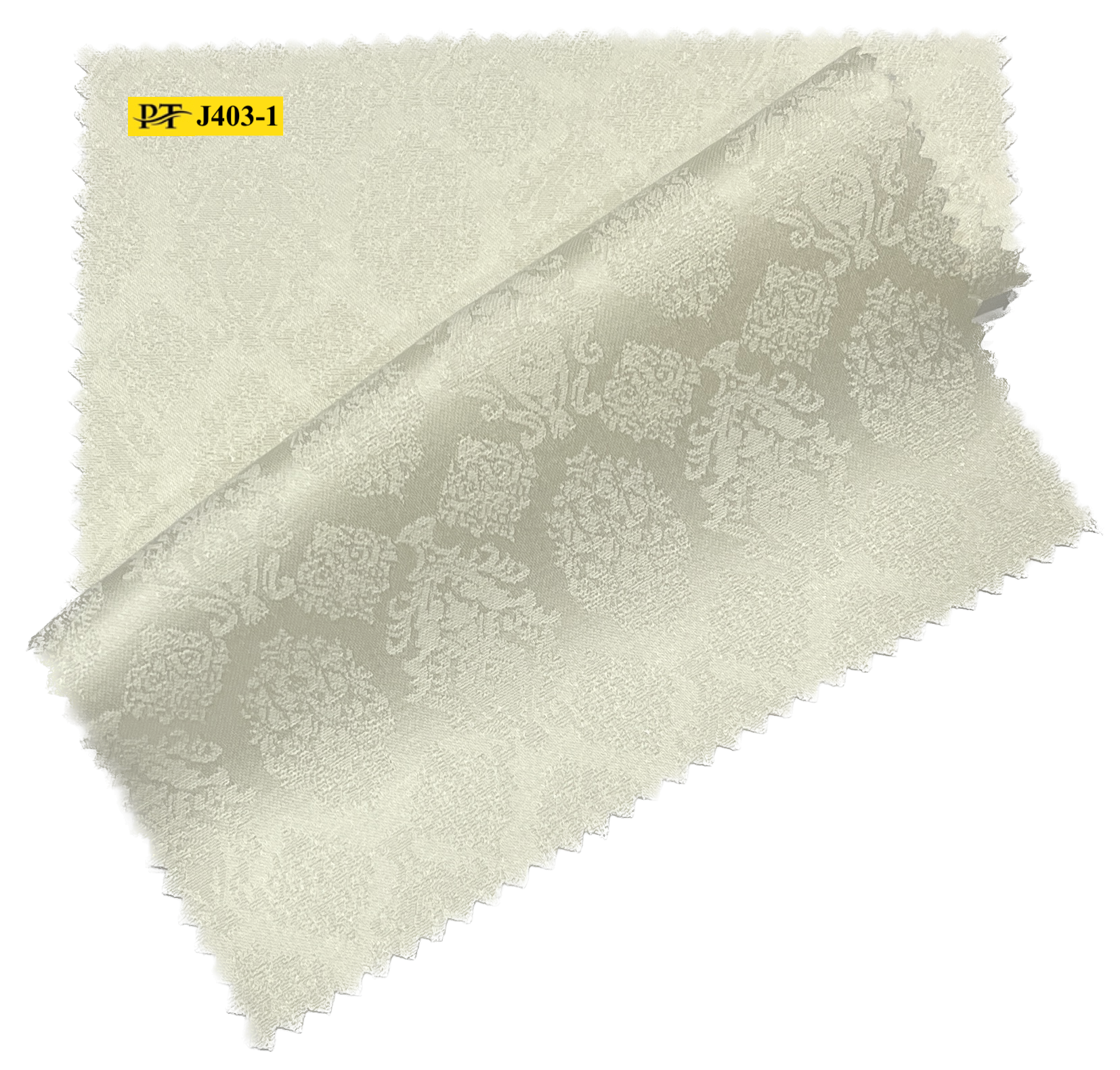 J403-1/P2-22011 Ivory Jacquard Jacket Fabric