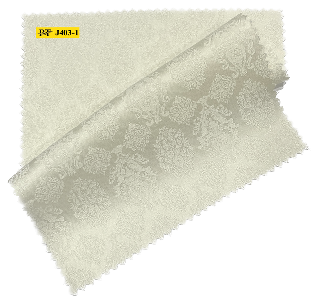 J403-1/P2-22011 Ivory Jacquard Pants Fabric