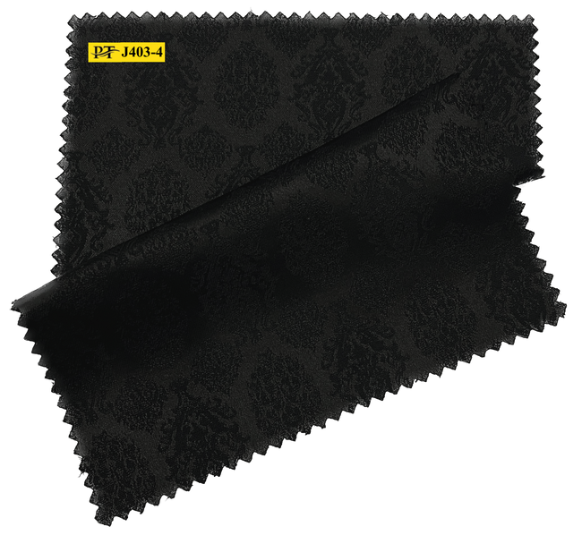 J403-4/P2-22014 Black Jacquard Pants Fabric