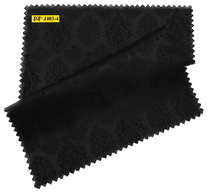 J403-4/P2-22014 Black Jacquard Jacket Fabric