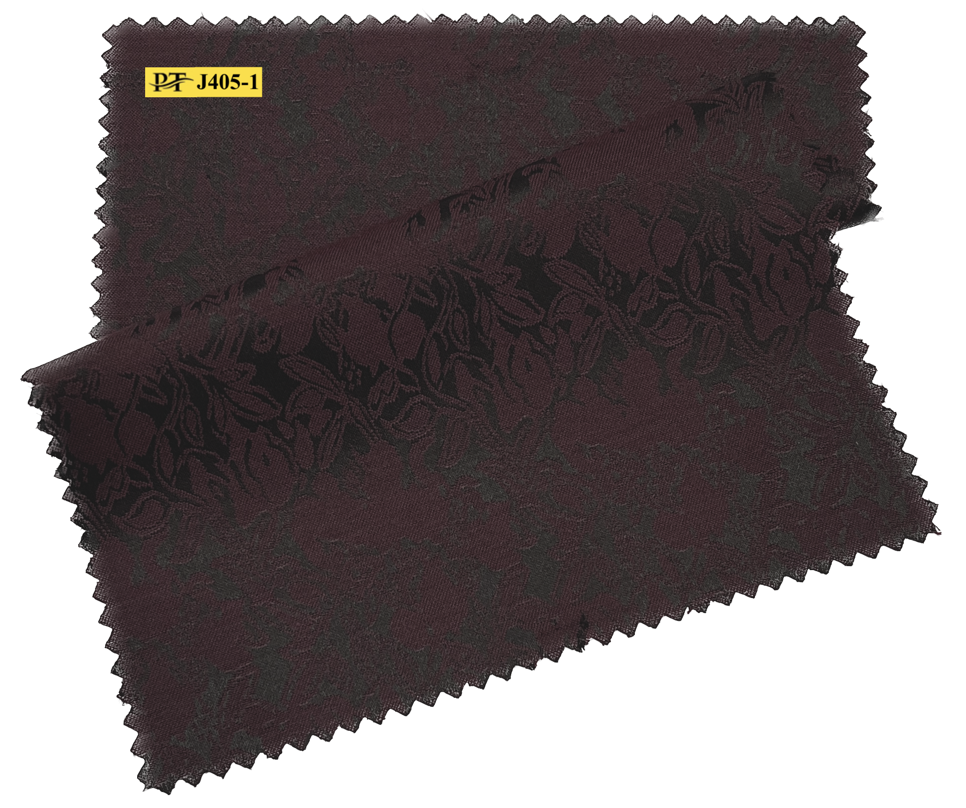 J405-1/P2-22019 Burgundy Jacquard Jacket Fabric