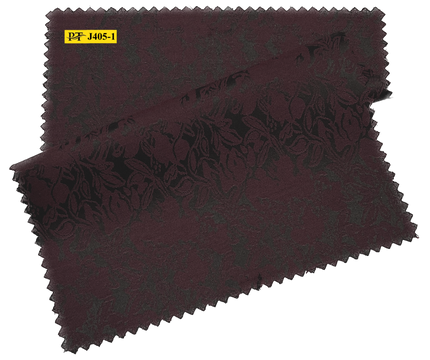 J405-1/P2-22019 Burgundy Jacquard Jacket Fabric