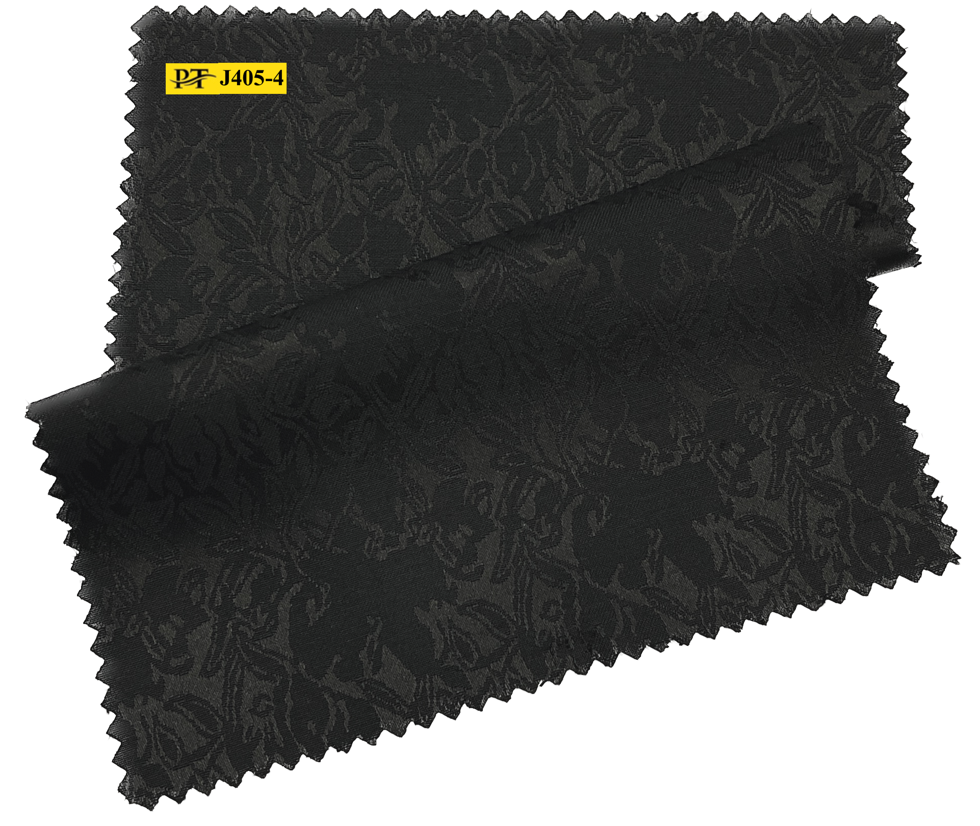 J405-4/P2-22022 Black Jacquard Pants Fabric