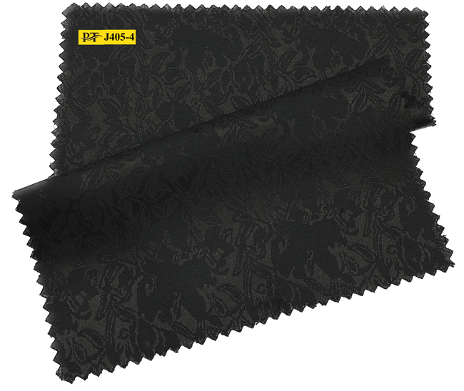 J405-4/P2-22022 Black Jacquard Jacket Fabric