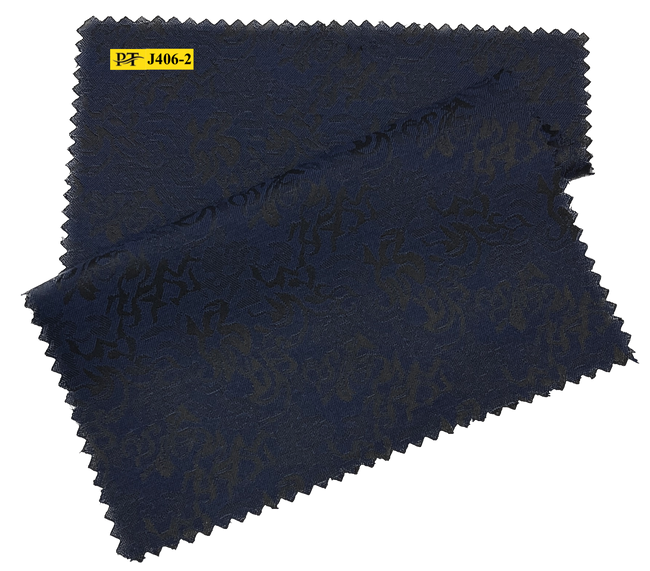 J406-2/P2-22024 Navy Jacquard Pants Fabric