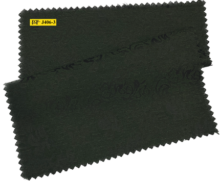 J406-3/P2-22025 Forest Green Jacquard Jacket Fabric