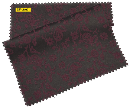 J407-1/P2-22027 Burgundy Jacquard Suit Fabric