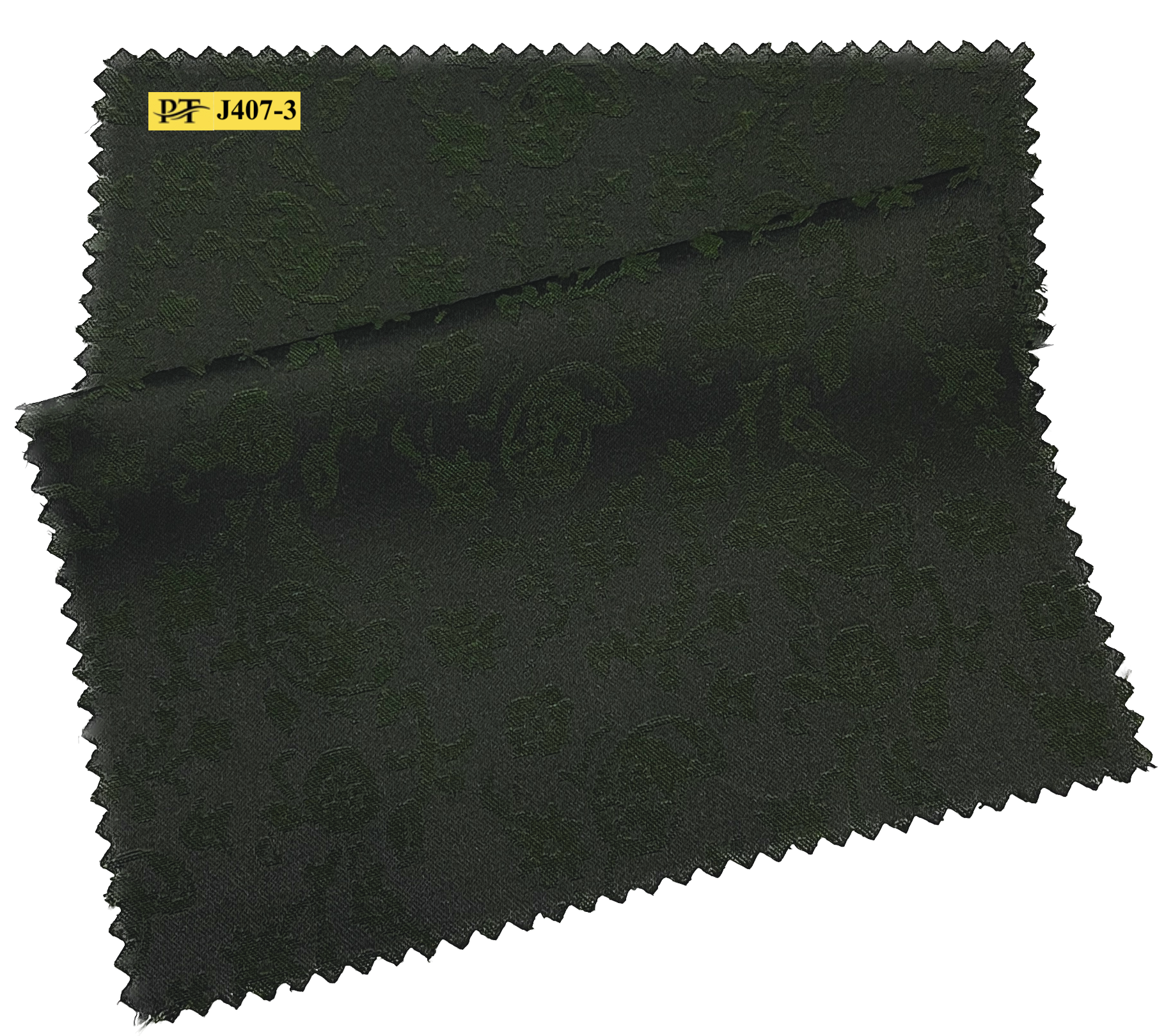 J407-3/P2-22029 Forest Green Jacquard Jacket Fabric